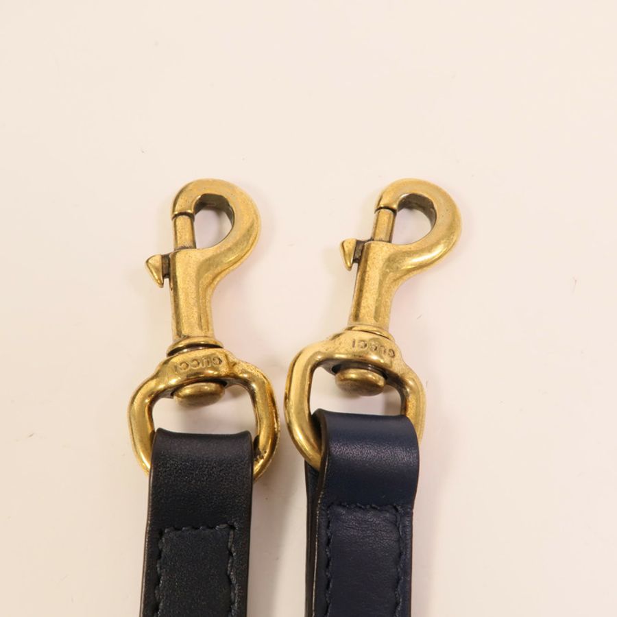 GUCCI Denim GG Marmont Matelasse手挽肩背兩用袋-9