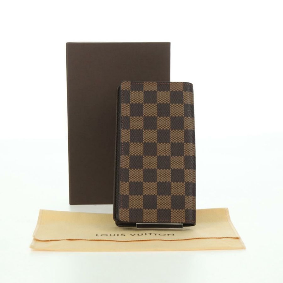 【日本直送】路易威登 Damier Ebene Porte Cartes Credit 長皮夾 N60825 正品 am11341V-11