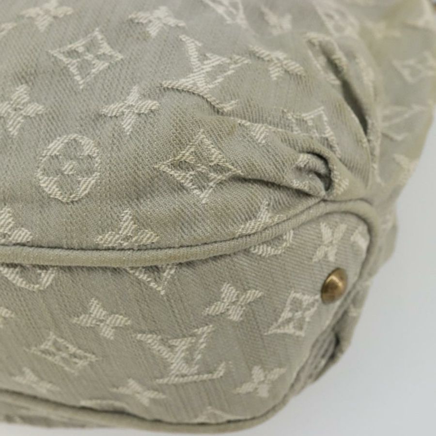 【日本直送】路易威登 Monogram Denim Slytree 肩背包 灰色 M45834 LV Auth YKZ1351A-13