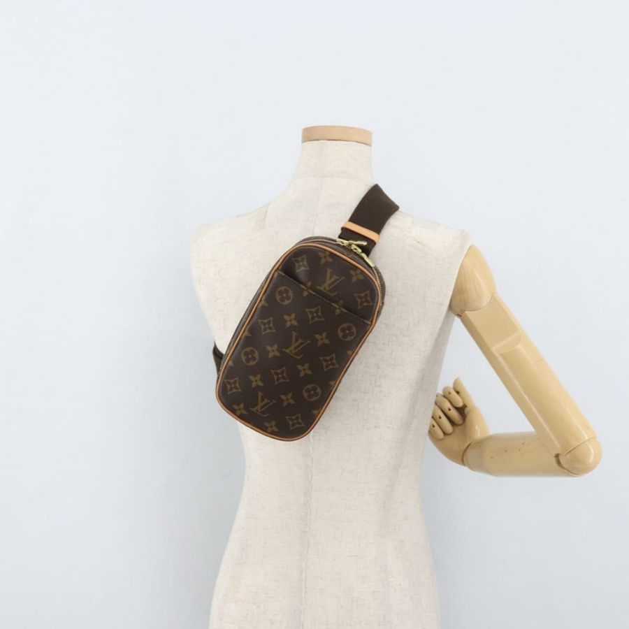 【日本直送】路易威登 Monogram Pochette Gange 肩背包 M51870 LV 正品 am11404SAV-21