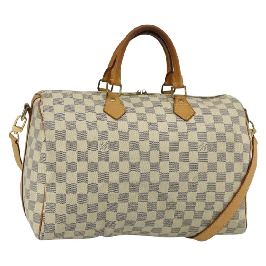【日本直送】路易威登 Damier Azur Speedy Bandouliere 35 手提包 N41372 LV Auth 175852-0