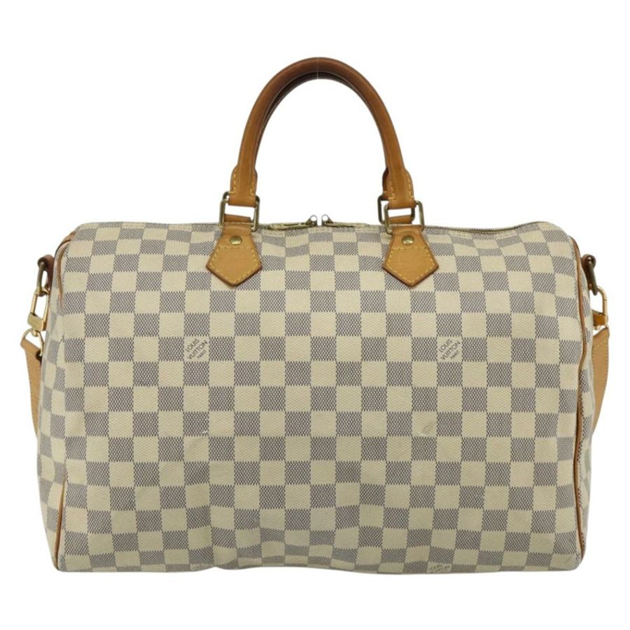 【日本直送】路易威登 Damier Azur Speedy Bandouliere 35 手提包 N41372 LV Auth 175852-12