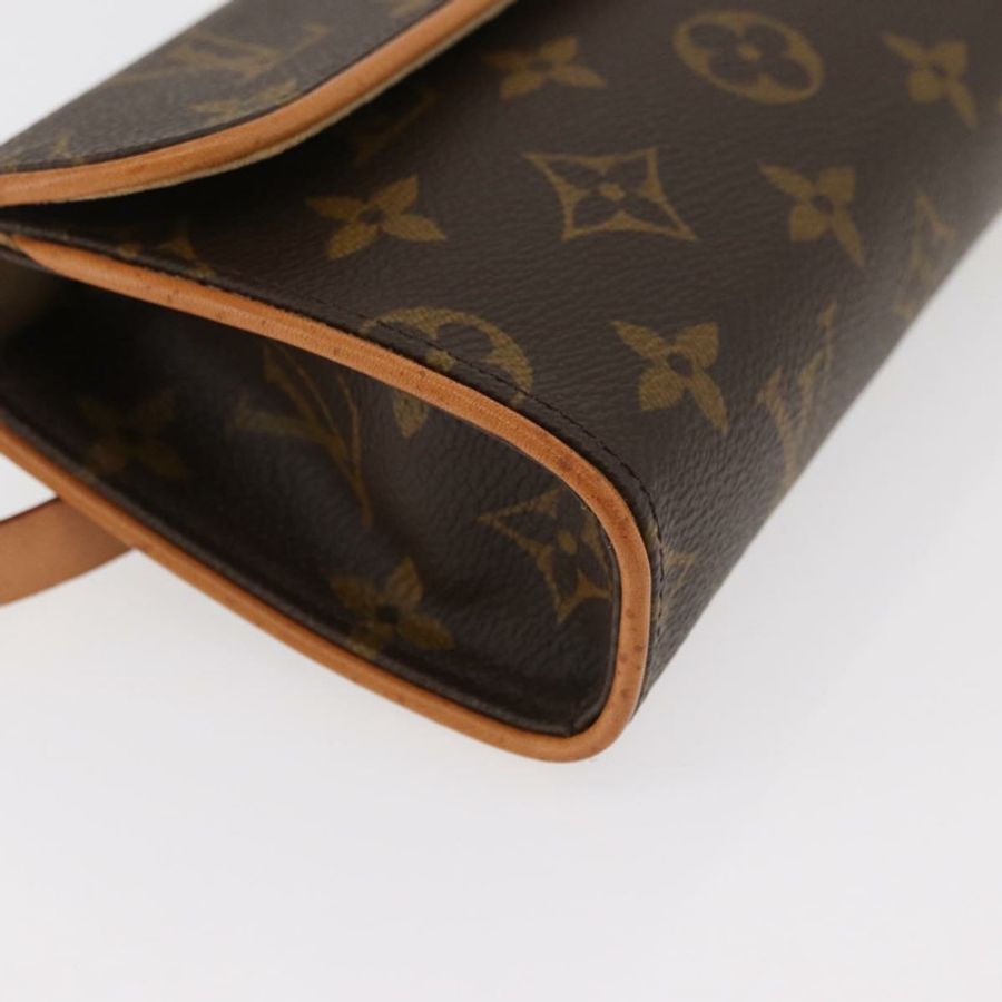 【日本直送】路易威登 Monogram Pochette Florentine 腰包 M51855 LV Auth 175033A-8