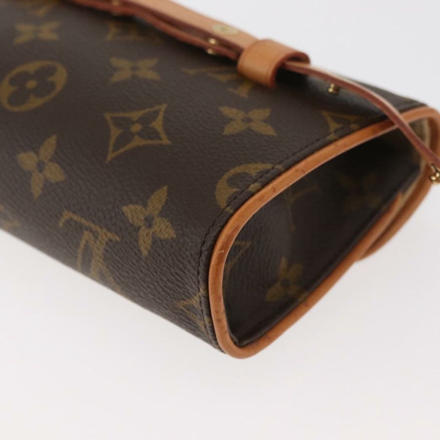 【日本直送】路易威登 Monogram Pochette Florentine 腰包 M51855 LV Auth 175033A-15