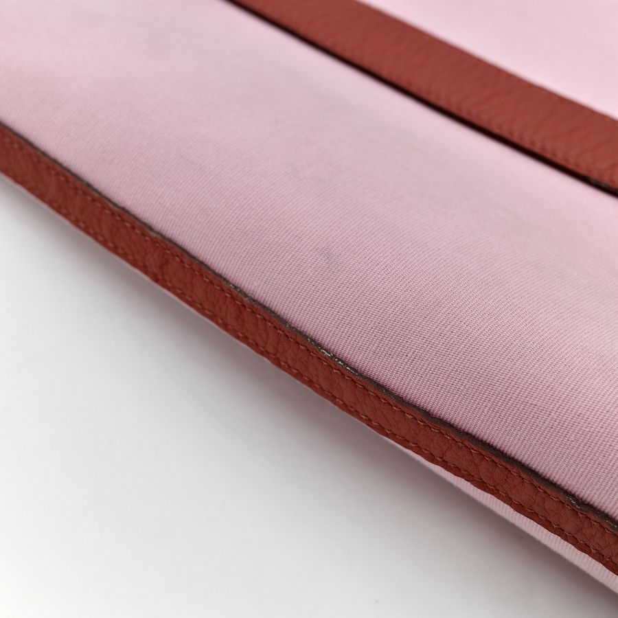 Hermès 愛馬仕 Garden File 粉紅 手提托特包-11