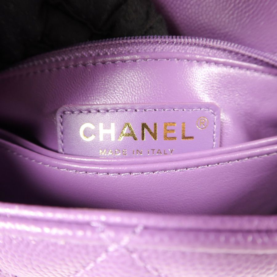 CHANEL 牛皮皮革Coco Handle Small手挽肩背兩用袋-5