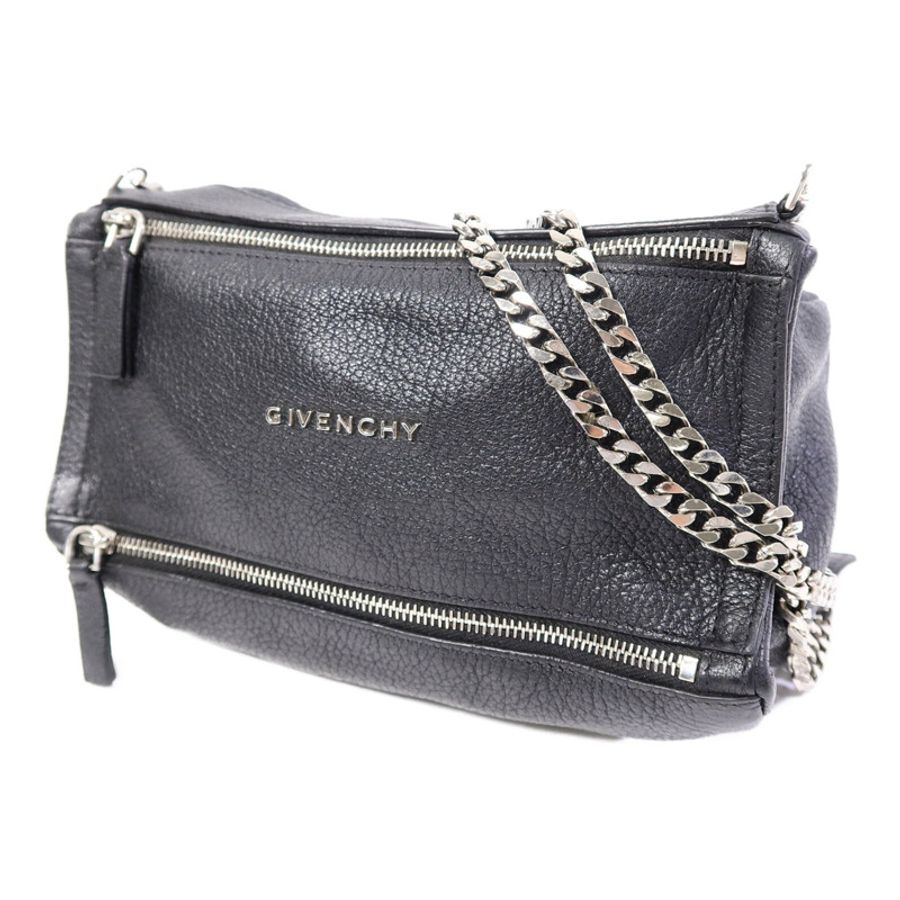 GIVENCHY 牛皮皮革Pandora Mini鏈帶肩背袋-2