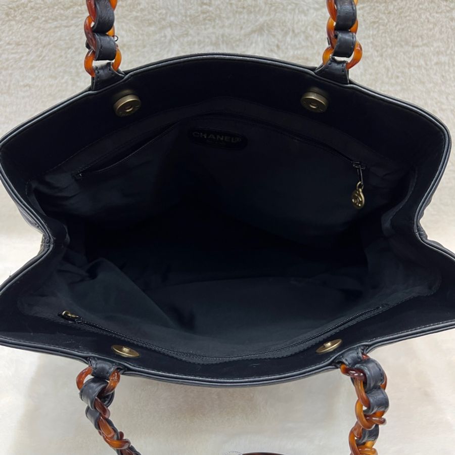 chanel Small Shopping Tote 玳瑁手提袋 XC469-21