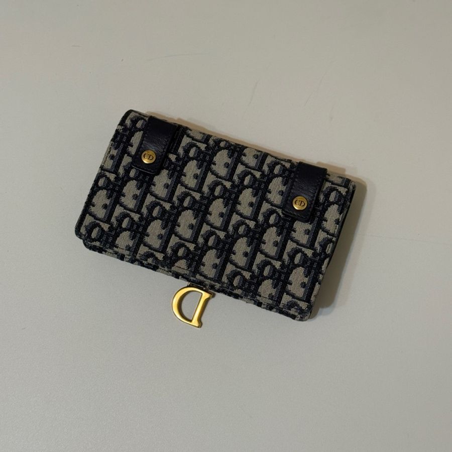 618限時特賣💖914intheair『二手閒置美品』Dior兩用腰包 Sandle 腰包 老花腰包 馬鞍腰包-5