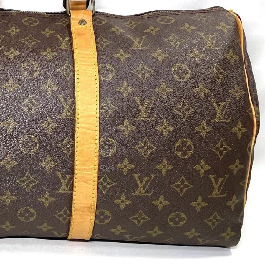 🌷Louis Vuitton Keepall45 行李包手提包|經典花紋✦fufu style 精品✦ 氣質款|行李箱-10