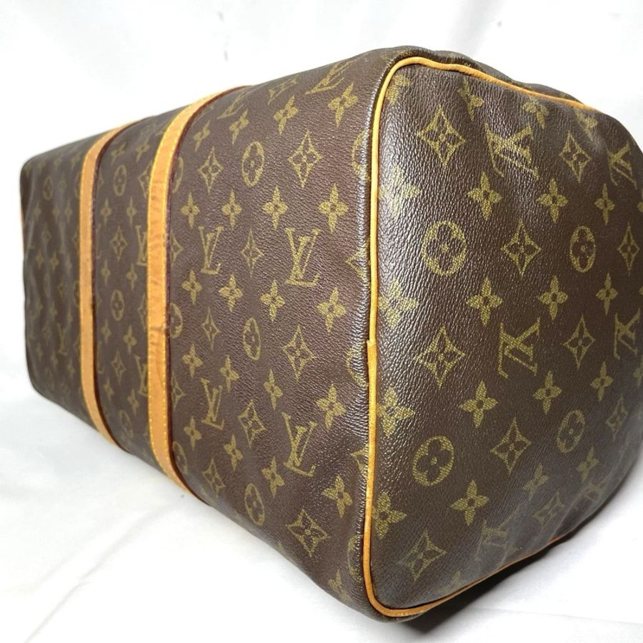 🌷Louis Vuitton Keepall45 行李包手提包|經典花紋✦fufu style 精品✦ 氣質款|行李箱-12