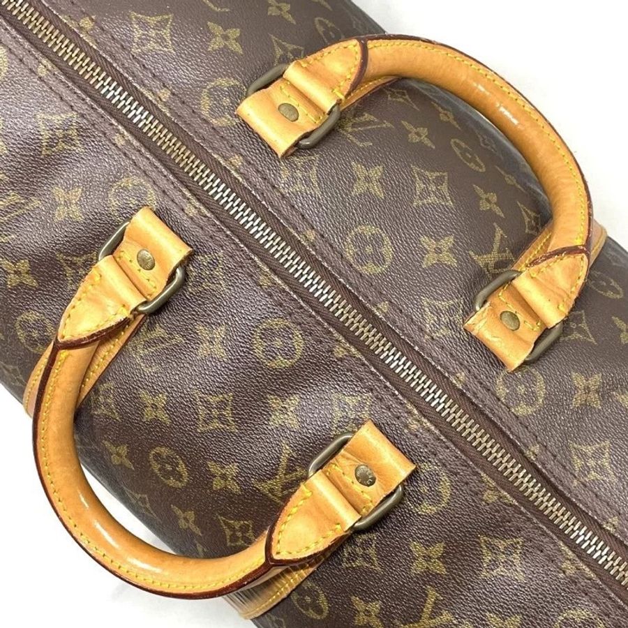 🌷Louis Vuitton Keepall45 行李包手提包|經典花紋✦fufu style 精品✦ 氣質款|行李箱-16