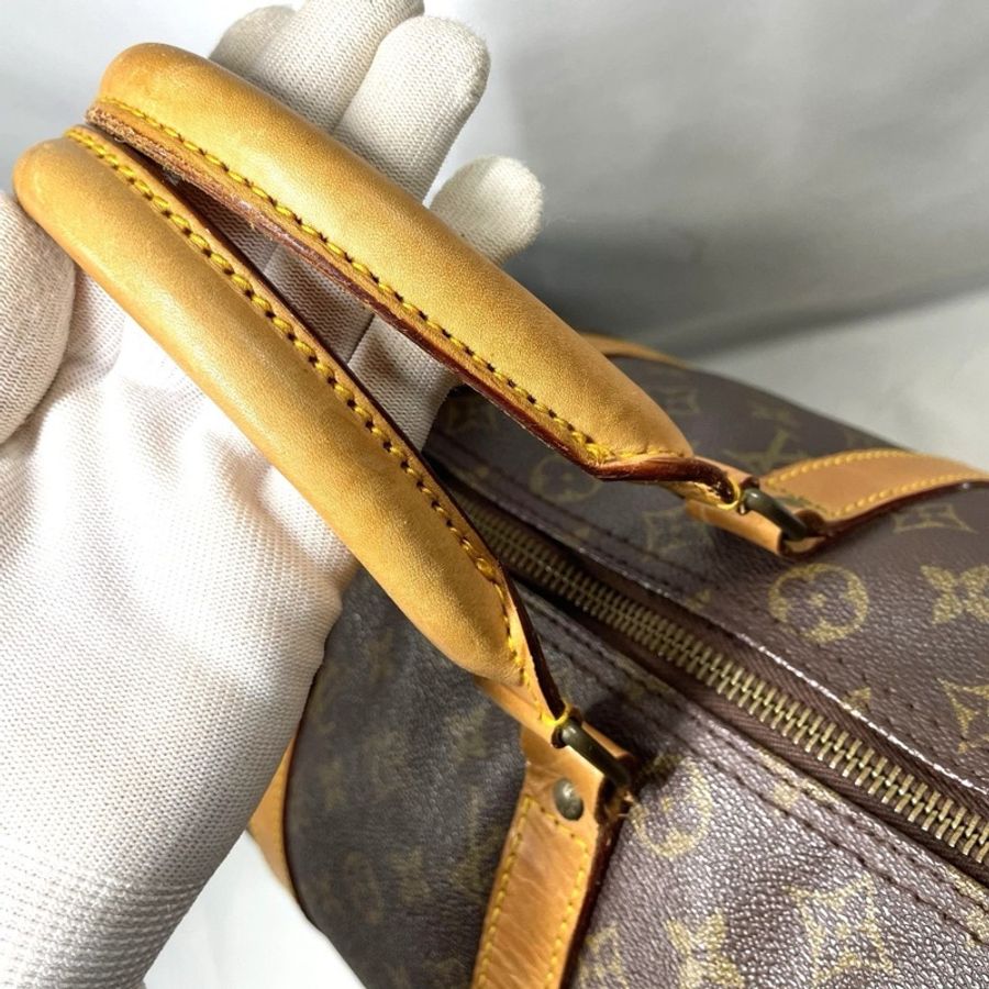 🌷Louis Vuitton Keepall45 行李包手提包|經典花紋✦fufu style 精品✦ 氣質款|行李箱-17