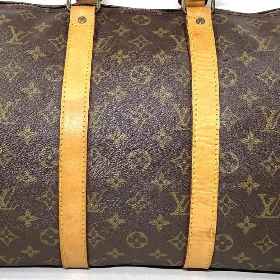 🌷Louis Vuitton Keepall45 行李包手提包|經典花紋✦fufu style 精品✦ 氣質款|行李箱-24