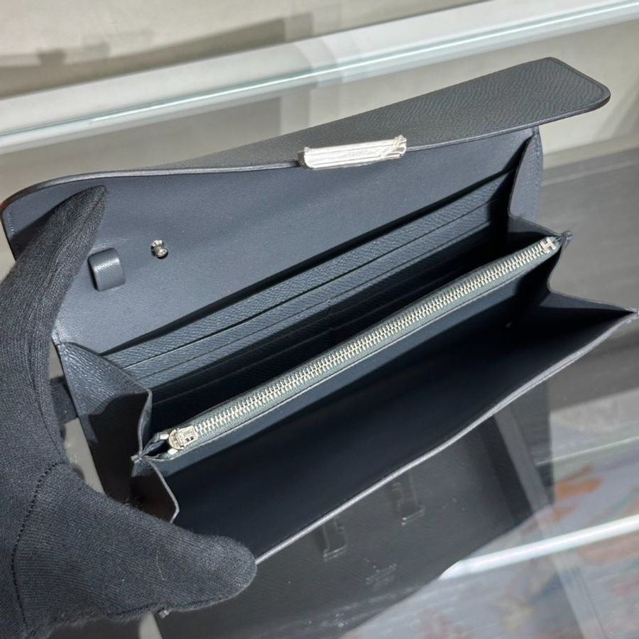 HERMES Constance to go - 霧霾灰琺瑯釦 W-5