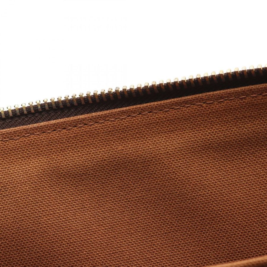 棕色 原花帆布 Popincourt 手提包【LOUIS VUITTON LV 路易威登】 M40009-5