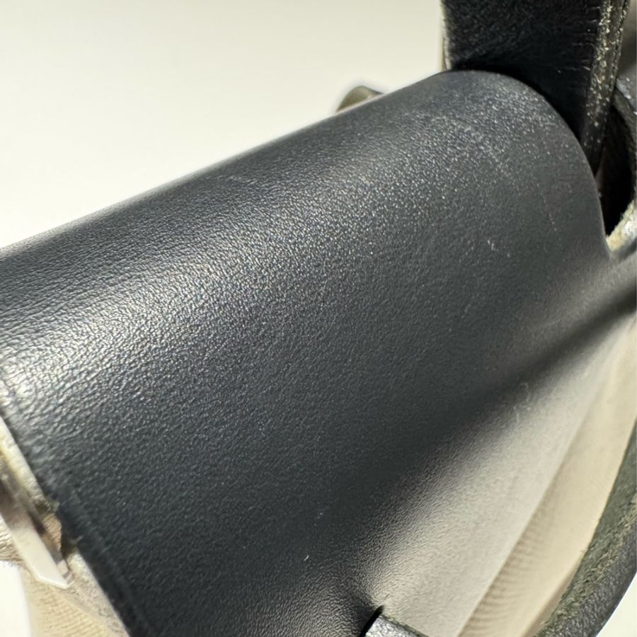 Hermes Herbag 31 黑色皮革（附黑白替換袋）-7