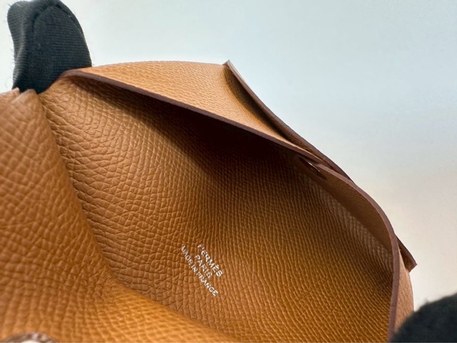 Hermès|Calvi DUO金棕-5