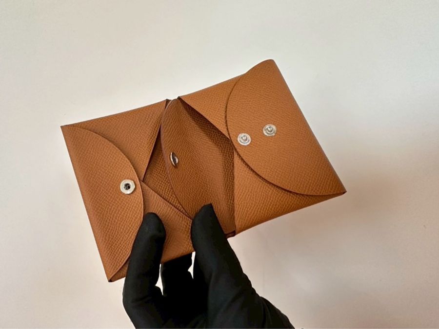 Hermès|Calvi DUO金棕-7