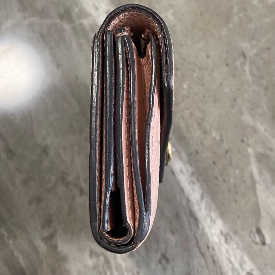 LV 路易威登 粉色壓紋 短款錢包 成色很新 芯片款 附件:單品-3