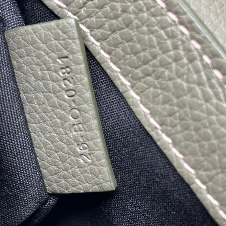 ::Christian Dior:: Saddle Pouch 墨綠色皮革馬鞍包 胸口包 側背包-26