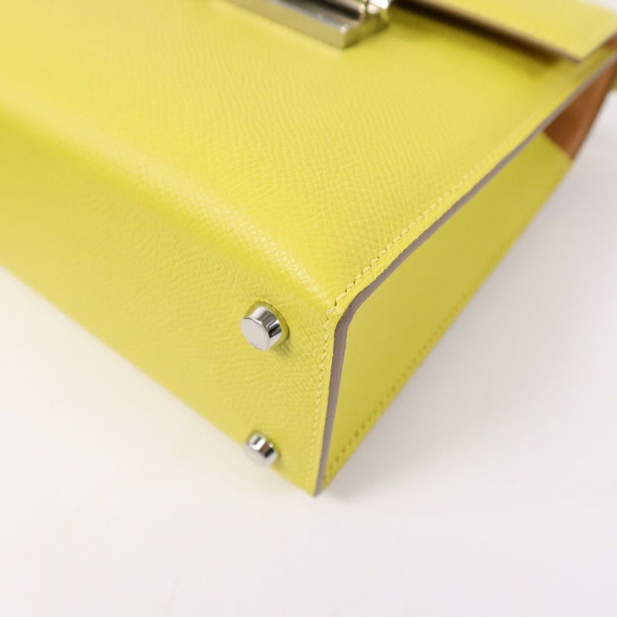 HERMES Epsom皮革Verrou 23肩背袋-10