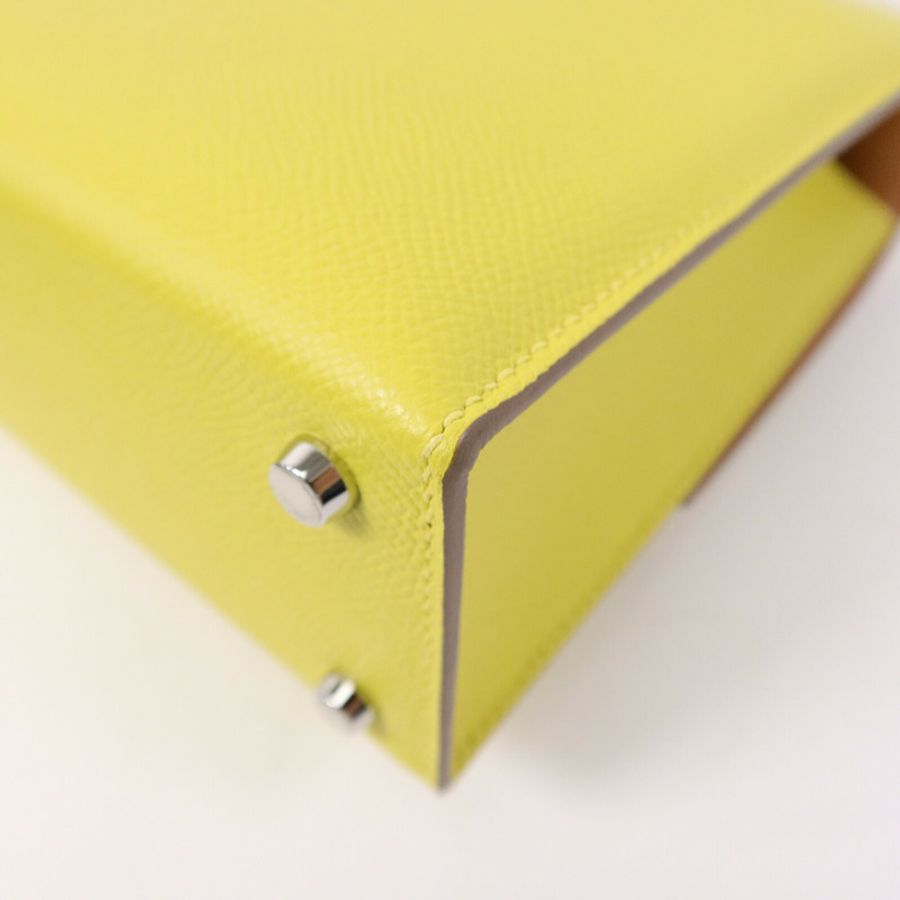 HERMES Epsom皮革Verrou 23肩背袋-12
