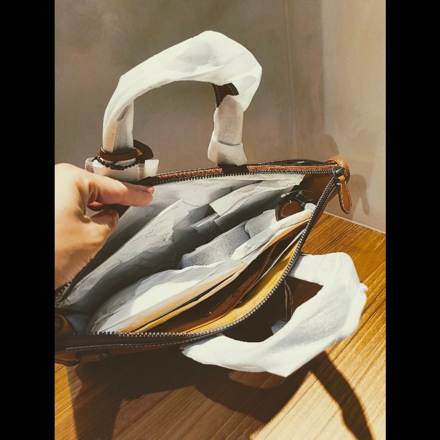 COACH 經典全皮公事包 / 托特包（Brief Tote）-13