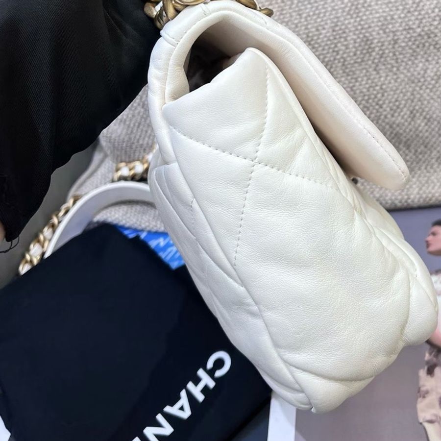 Chanel香奈兒白金19bag小號 底長26 31開 配塵袋-2