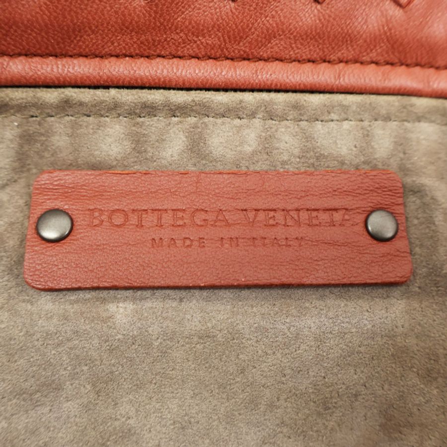 Garda 肩背包 紅色 羊皮編織【BOTTEGA VENETA BV 寶緹嘉】-4