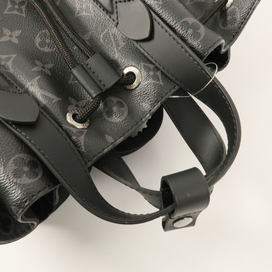 LOUIS VUITTON Monogram Eclipse Maxi Noe Sling背包-9