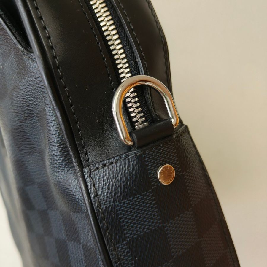 ‼️年中慶降價‼️創新低價只到6/21🎁(原25800)【8成新】㊣✨Louis Vuitton✨(附防塵袋)路易威登 LV 棋盤格 兩用 商務 手提包 公事包 電腦包 肩背包🌳二手樹屋🌳-12
