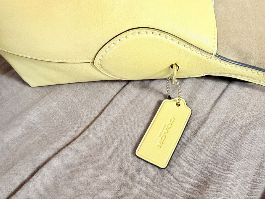 COACH CHELSEA 36 單肩手袋 香草白色 全新 無原盒-14