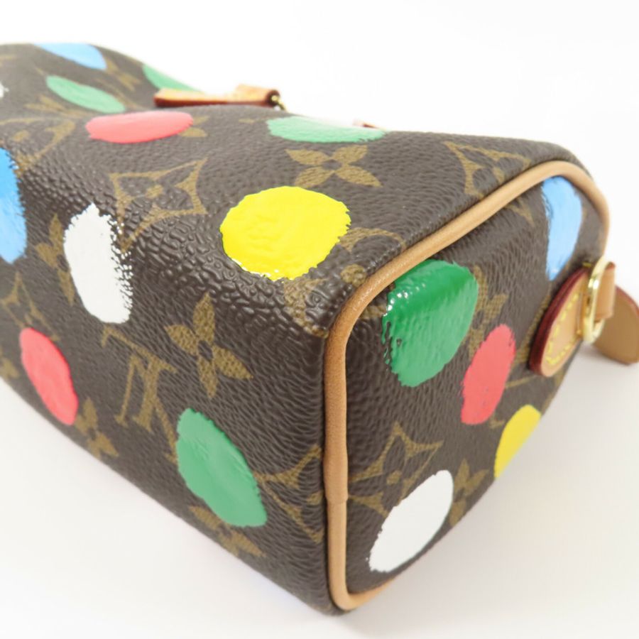LOUIS VUITTON Monogram LV X YK Nano Speedy手挽肩背兩用袋-10