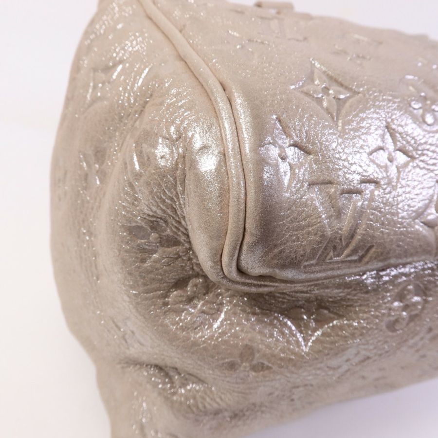 LOUIS VUITTON Monogram Shimmer Comet Boston Bag肩背袋-11