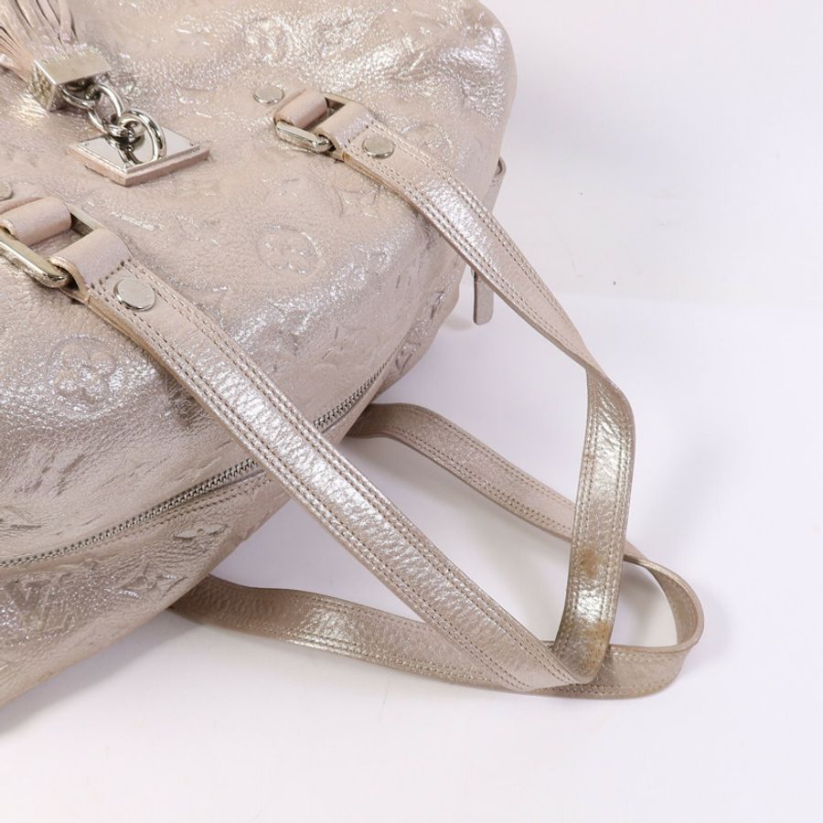 LOUIS VUITTON Monogram Shimmer Comet Boston Bag肩背袋-12