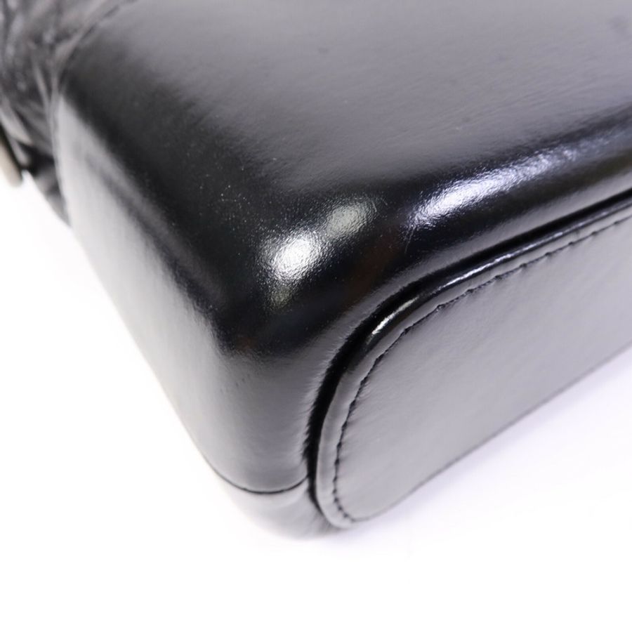 CHANEL 牛皮皮革Gabrielle Medium鏈帶肩背袋-10