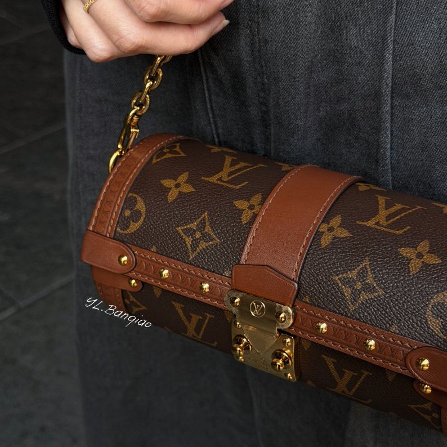 S5434-LV Papillon Trunk 原花圓桶兩用包M57835-1