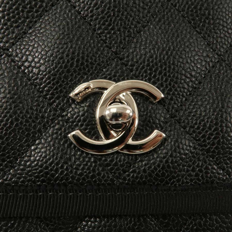 CHANEL 牛皮皮革2 Way Shoulder Bag鏈帶手挽肩背兩用袋-6
