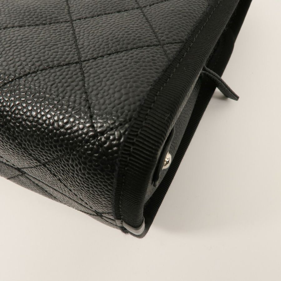 CHANEL 牛皮皮革2 Way Shoulder Bag鏈帶手挽肩背兩用袋-13