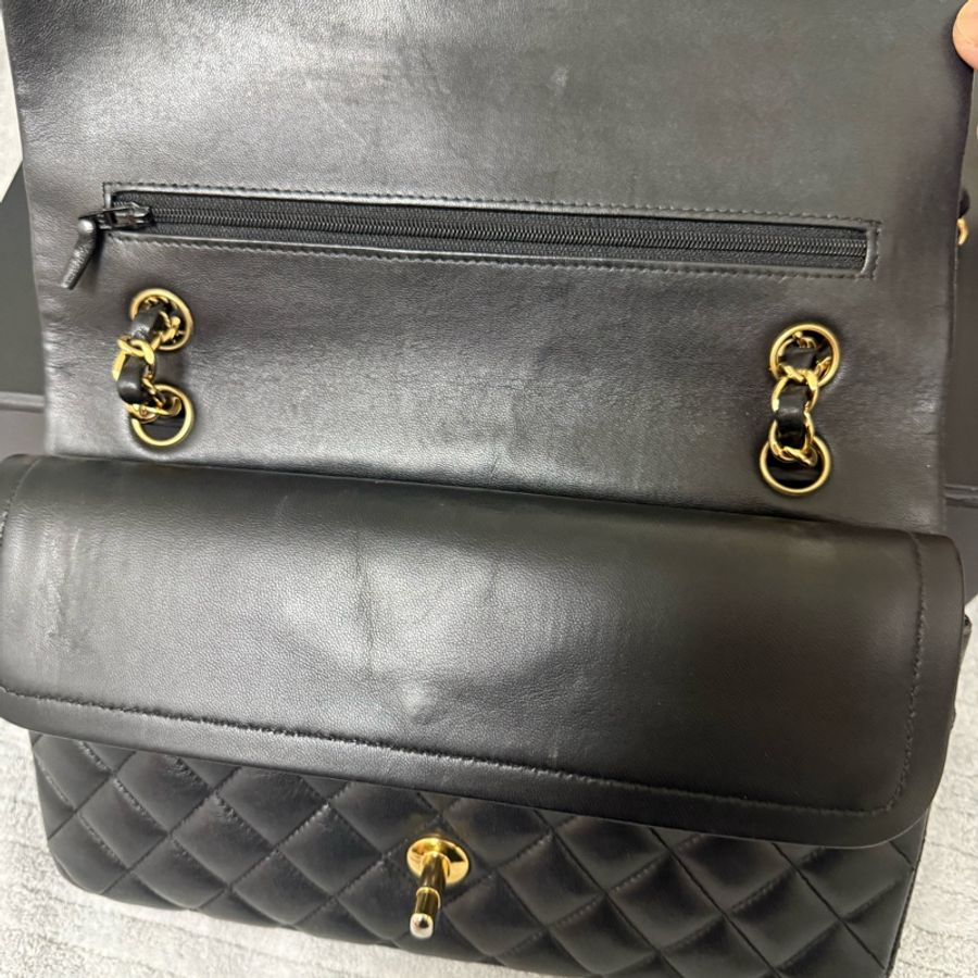 香奈兒雙層口蓋包 中號 CHANEL CF25-5