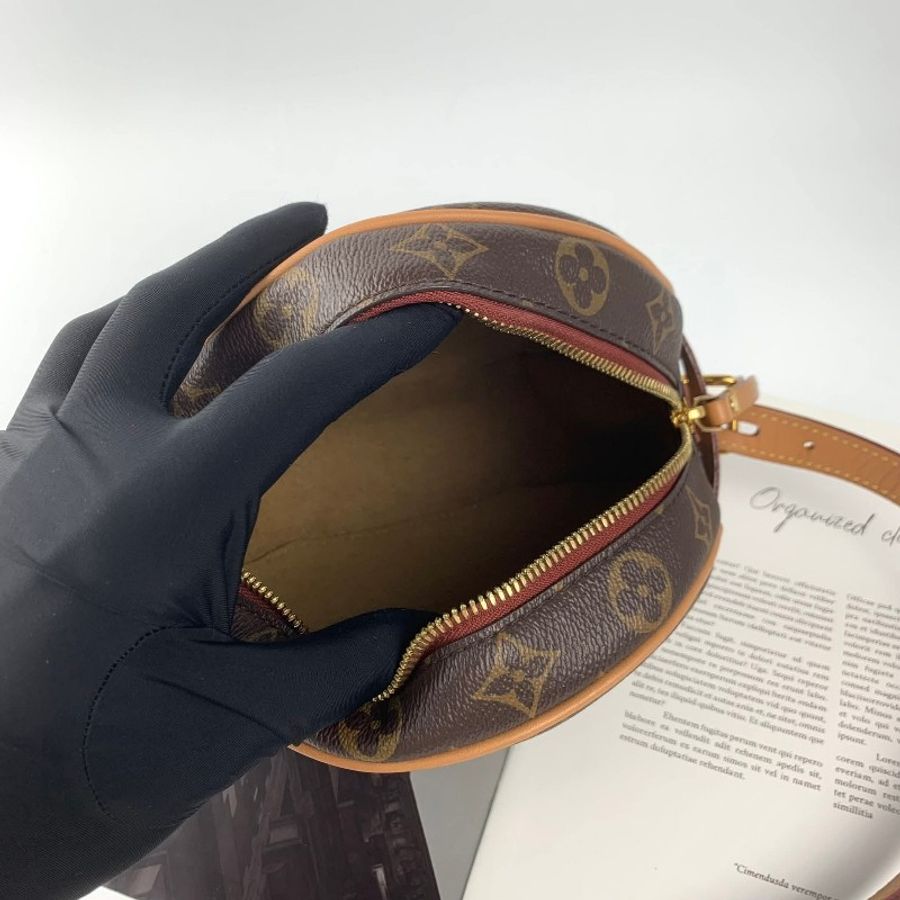LV Boite Chapeau Souple PM 圓餅包-11