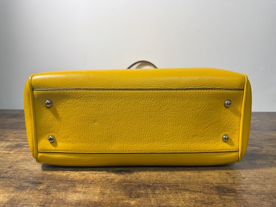 Loewe黃色托特包-4