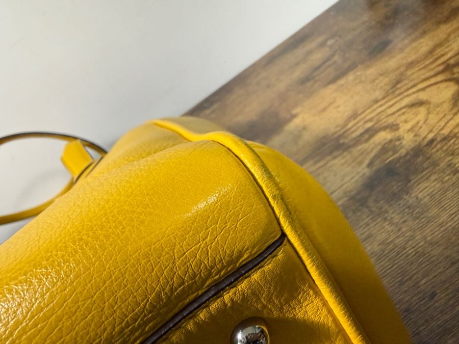 Loewe黃色托特包-10