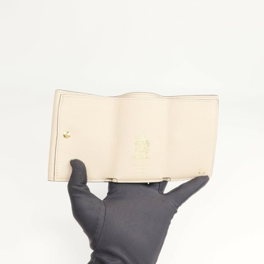 LOUIS VUITTON 牛皮皮革LockMini錢包-7