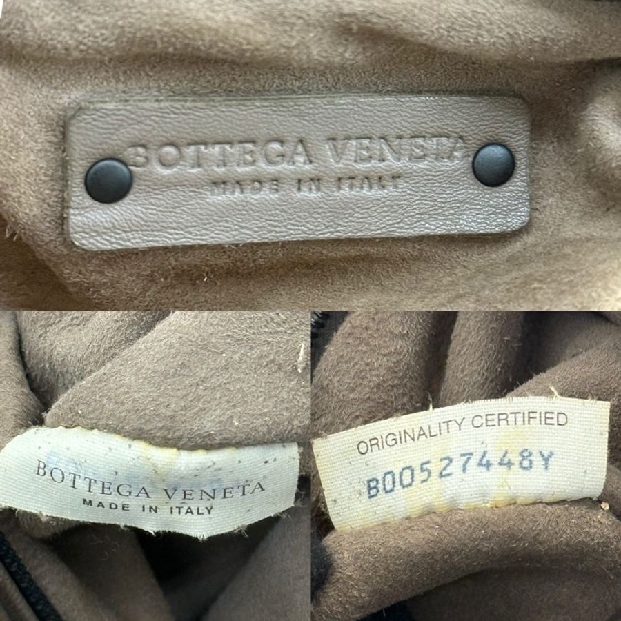 BOTTEGA VENETA 寶緹嘉 棕色編織拼蟒蛇皮革INTRECCIATO手提包-7