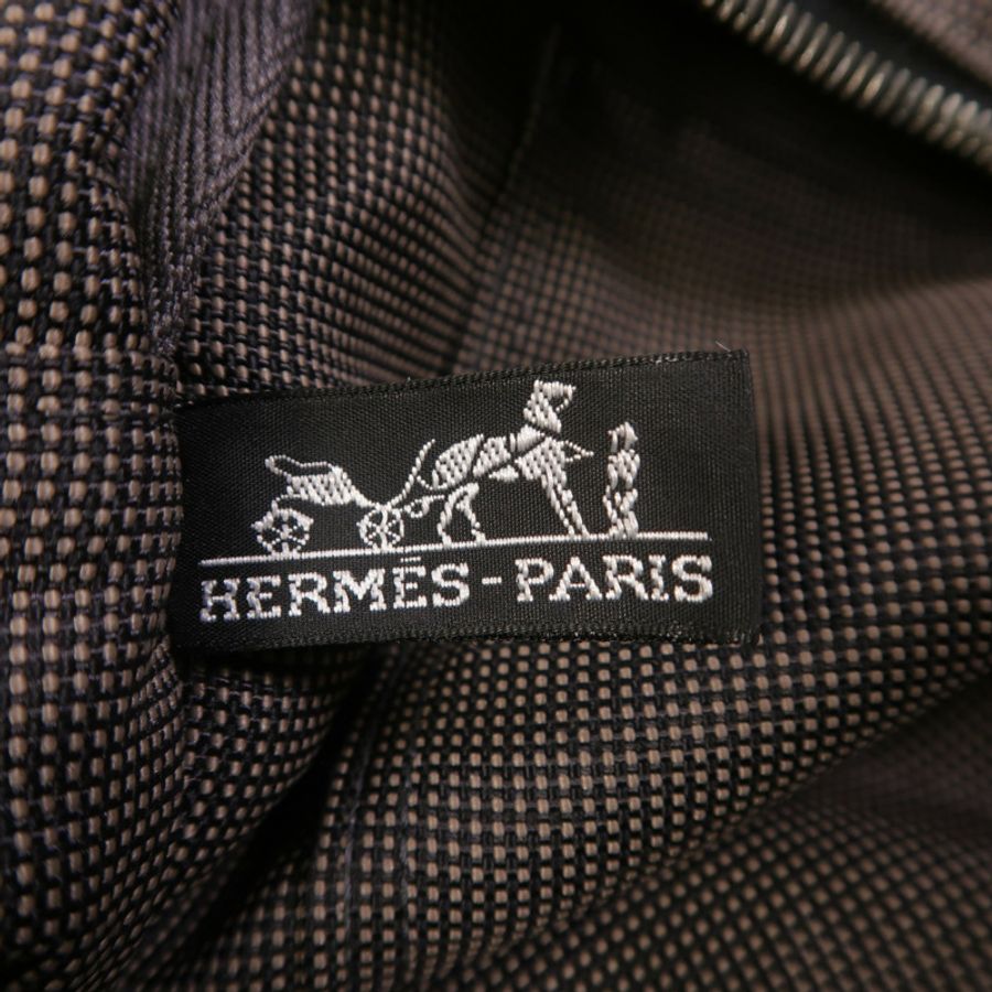 HERMES 帆布Herline MM手挽袋-6