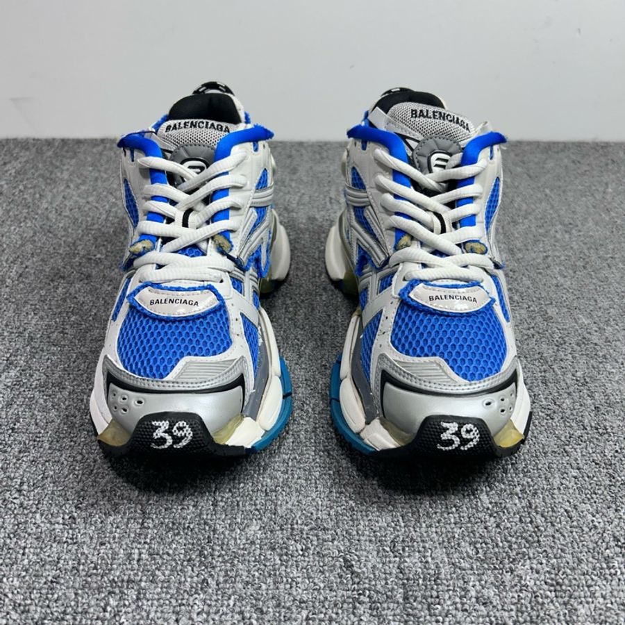 巴黎世家Balenciaga Runner 白藍色休閒老爹鞋 尺碼:39碼 成色:98新-3