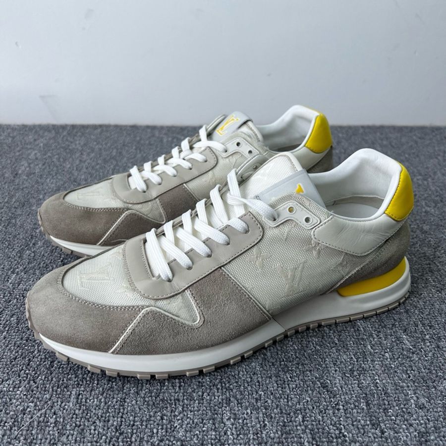Louis Vuitton 路易威登 LV 新款Runaway 休閒運動鞋 白黃 尺碼:42.5碼 8.5碼 成色:99新-0