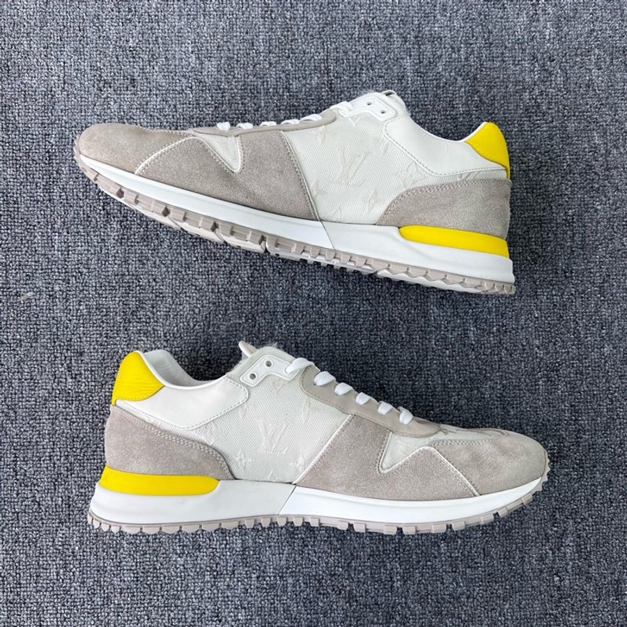 Louis Vuitton 路易威登 LV 新款Runaway 休閒運動鞋 白黃 尺碼:42.5碼 8.5碼 成色:99新-1